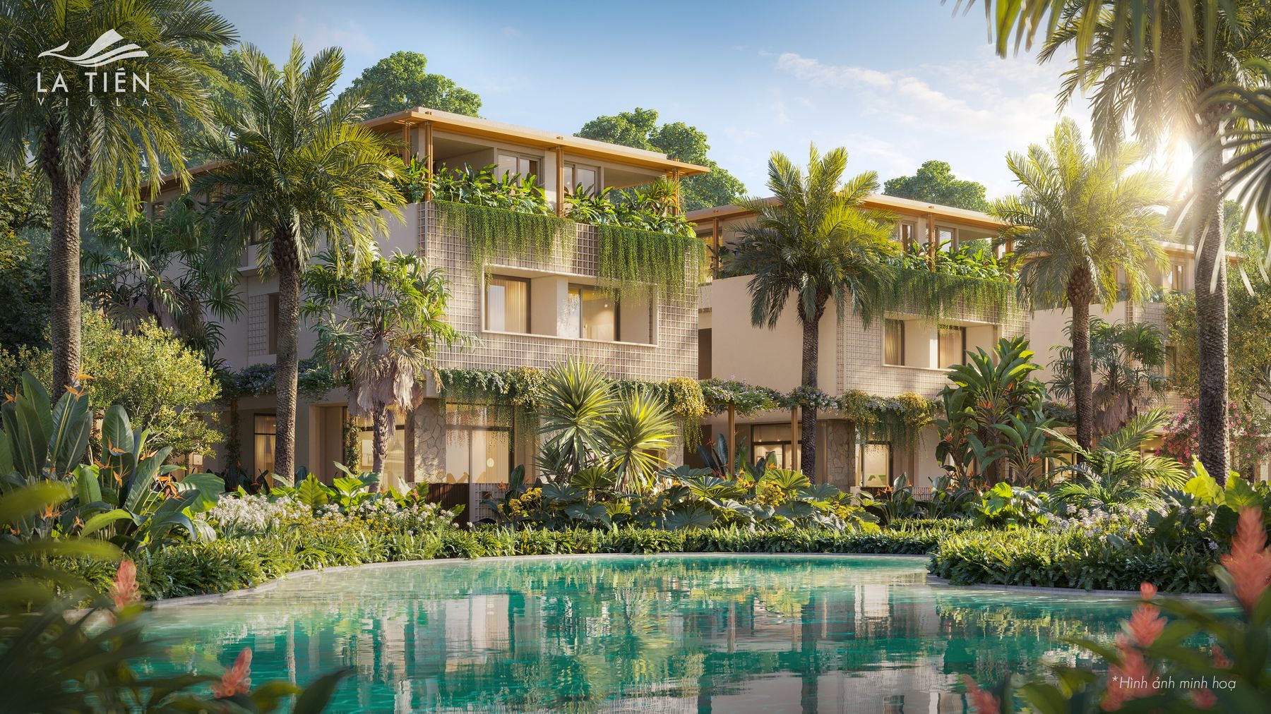 La Tiên Villa — kiến trúc biệt thở