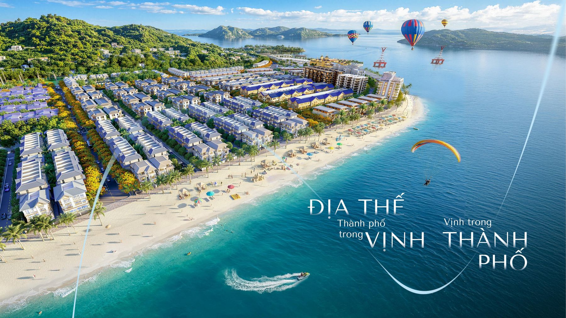 Địa thế vịnh trong thành phố